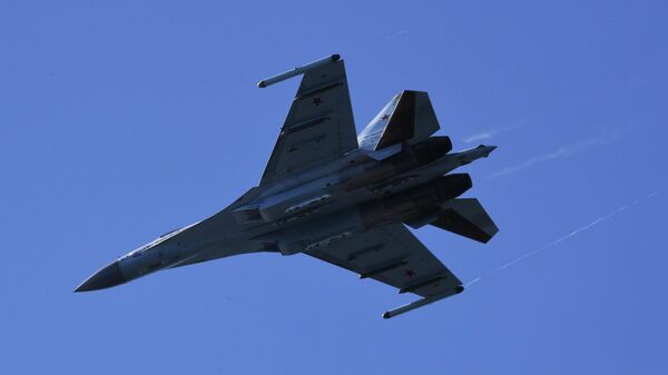 Máy bay chiến đấu Su-35 của Nga - Sputnik Việt Nam