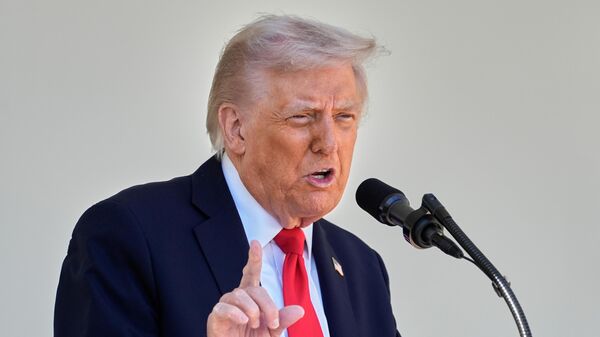 Tổng thống Mỹ Donald Trump  - Sputnik Việt Nam