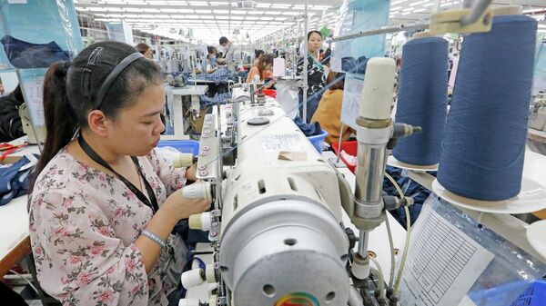 May xuất khẩu đóng góp lớn cho kim ngạch xuất khẩu cả nước - Sputnik Việt Nam