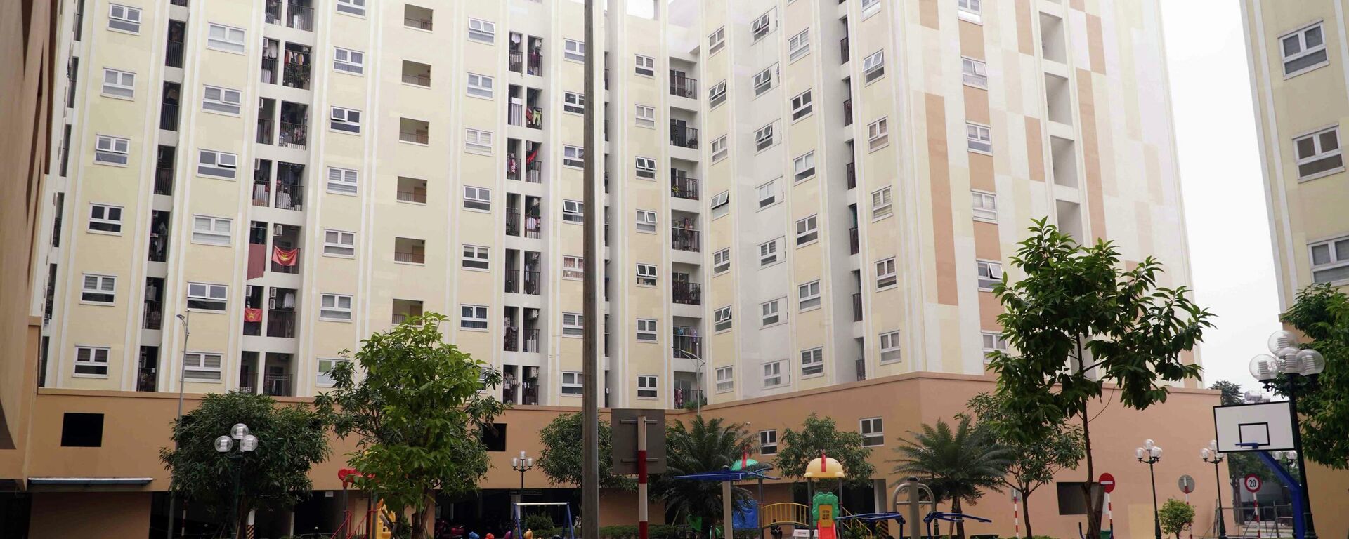 Dự án nhà ở xã hội khu C phường Vũ Phúc là một trong những khu nhà ở xã hội hiện diện sớm nhất tại tỉnh Hưng Yên - Sputnik Việt Nam, 1920, 17.01.2026