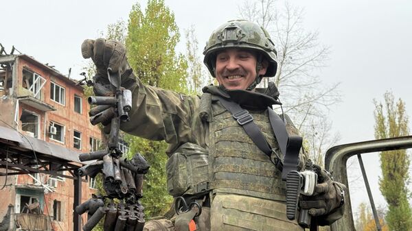 Quân đội Nga giải phóng Krasnoarmeysk. - Sputnik Việt Nam