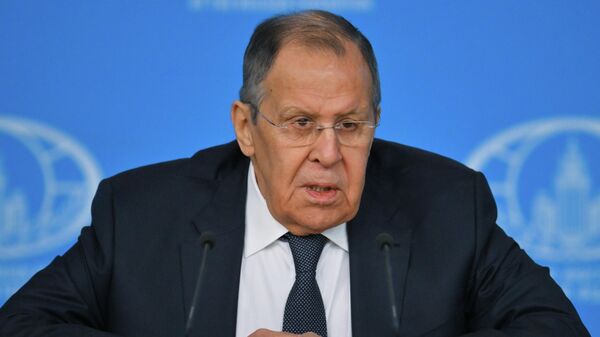 Bộ trưởng Ngoại giao Nga Lavrov họp báo về kết quả ngoại giao của Nga năm 2025 - Sputnik Việt Nam