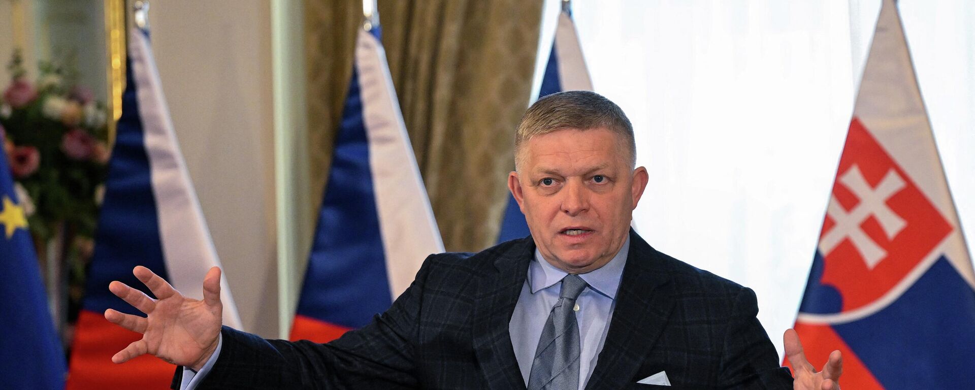 Thủ tướng Slovakia Robert Fico - Sputnik Việt Nam, 1920, 20.01.2026