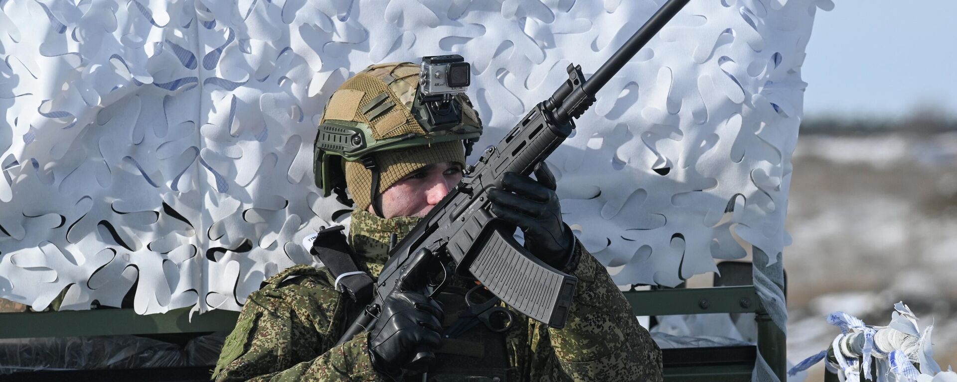 Các quân nhân thuộc đơn vị công binh của Quân khu Nam đóng tại vùng Rostov đang trải qua khóa huấn luyện chiến đấu chuyên sâu. - Sputnik Việt Nam, 1920, 23.01.2026