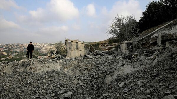 Hậu quả của cuộc tấn công của Israel vào miền nam Lebanon - Sputnik Việt Nam