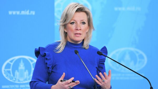 Đại diện chính thức của Bộ Ngoại giao Nga, bà Maria Zakharova - Sputnik Việt Nam