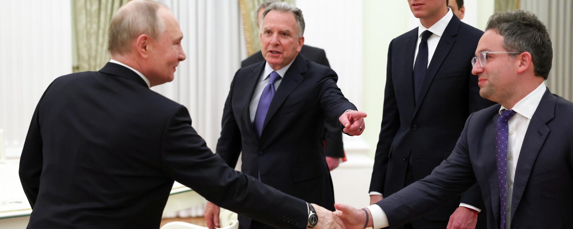 Cuộc gặp giữa Tổng thống Vladimir Putin và Đặc phái viên của Tổng thống Mỹ Steven Witkoff - Sputnik Việt Nam, 1920, 23.01.2026