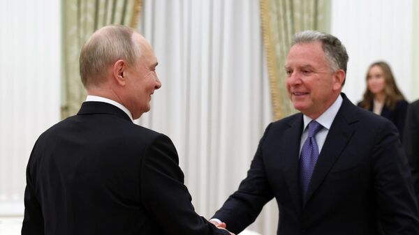 Cuộc gặp giữa Tổng thống Vladimir Putin và Đặc phái viên của Tổng thống Mỹ Steven Witkoff - Sputnik Việt Nam