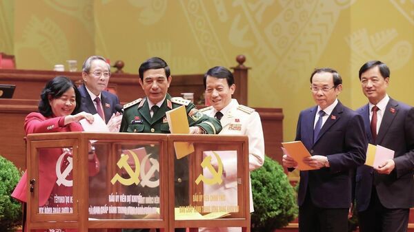 Đại hội XIV của Đảng: Bầu BCH Trung ương Đảng khóa XIV - Sputnik Việt Nam