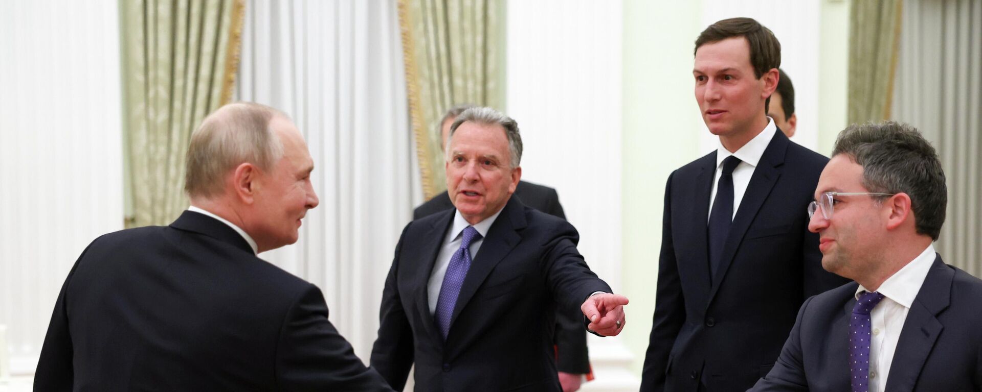 Cuộc gặp giữa Tổng thống Vladimir Putin và Đặc phái viên của Tổng thống Mỹ Steven Witkoff - Sputnik Việt Nam, 1920, 23.01.2026