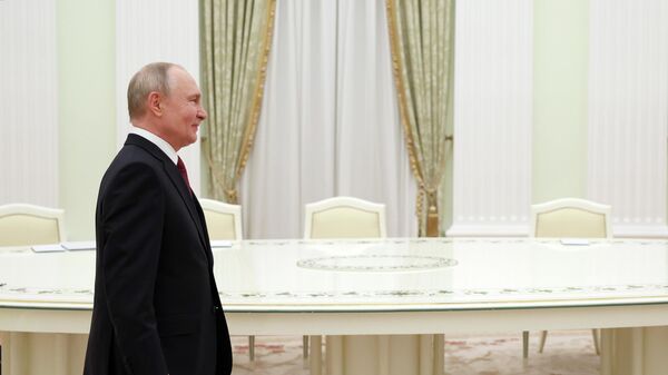 Cuộc gặp giữa Tổng thống Vladimir Putin và Đặc phái viên của Tổng thống Mỹ Steven Witkoff - Sputnik Việt Nam