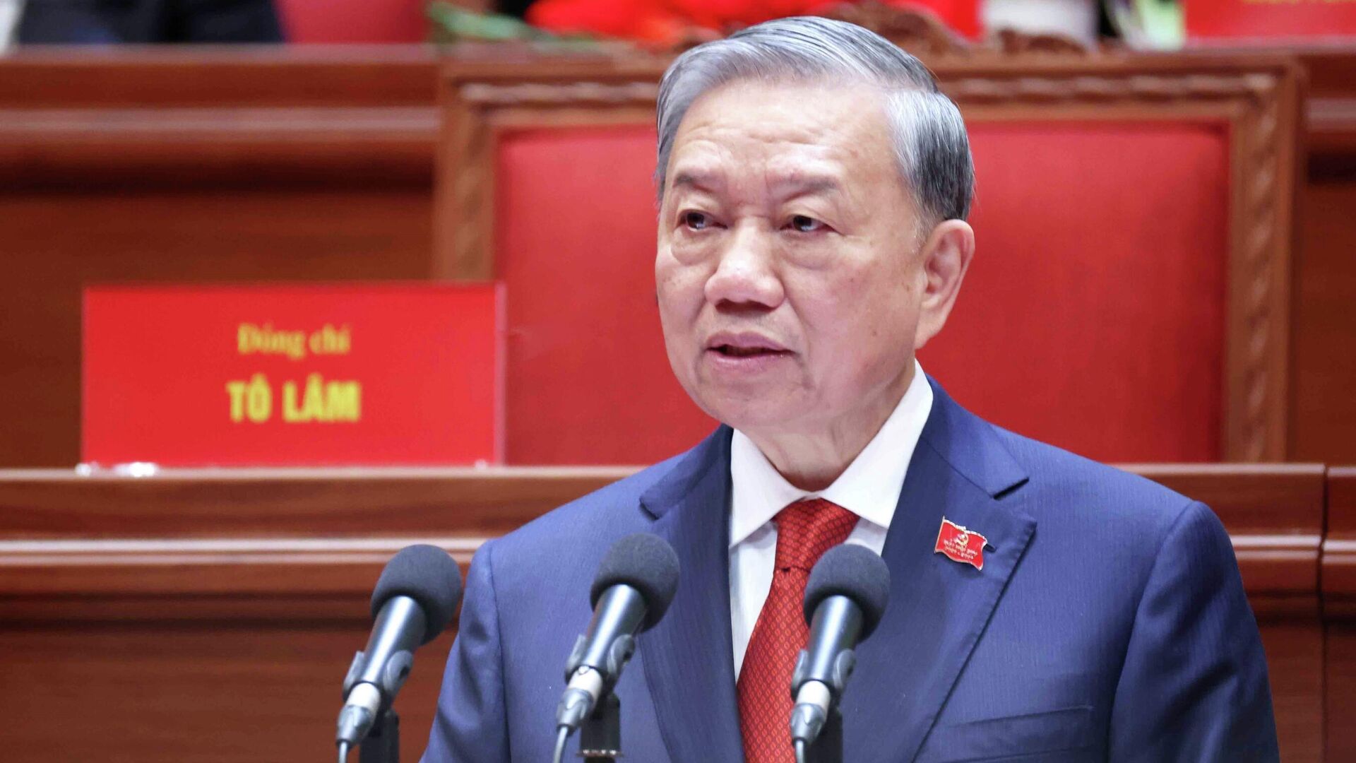 Tổng Bí thư Tô Lâm phát biểu bế mạc Đại hội Tổng Bí thư Tô Lâm phát biểu bế mạc Đại hội - Sputnik Việt Nam, 1920, 24.01.2026