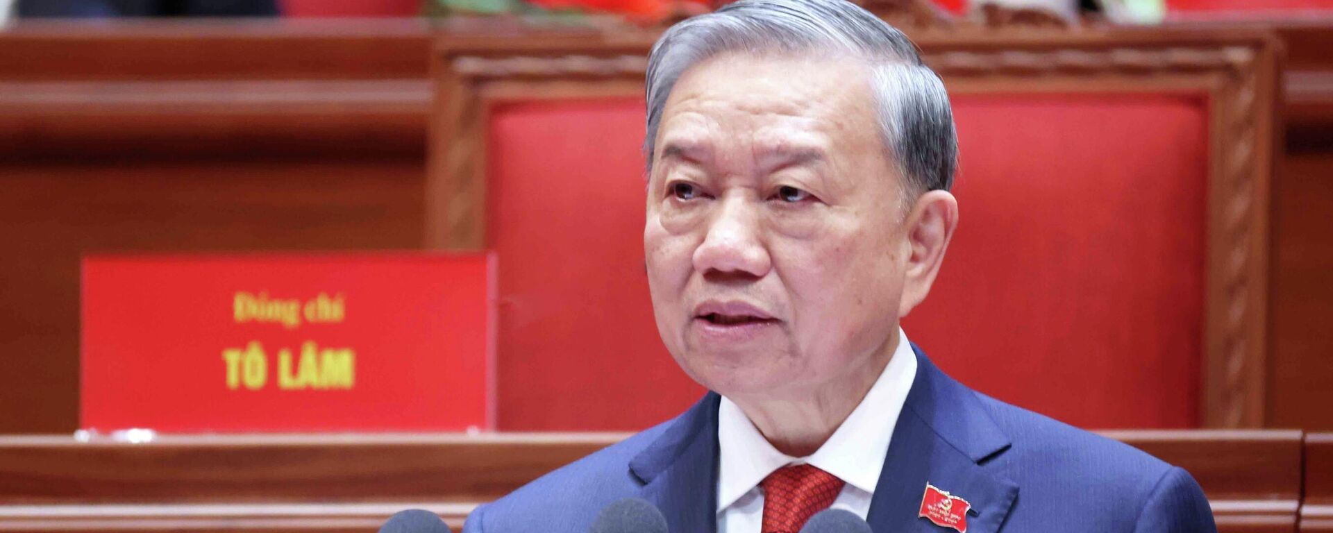 Tổng Bí thư Tô Lâm phát biểu bế mạc Đại hội - Sputnik Việt Nam, 1920, 24.01.2026