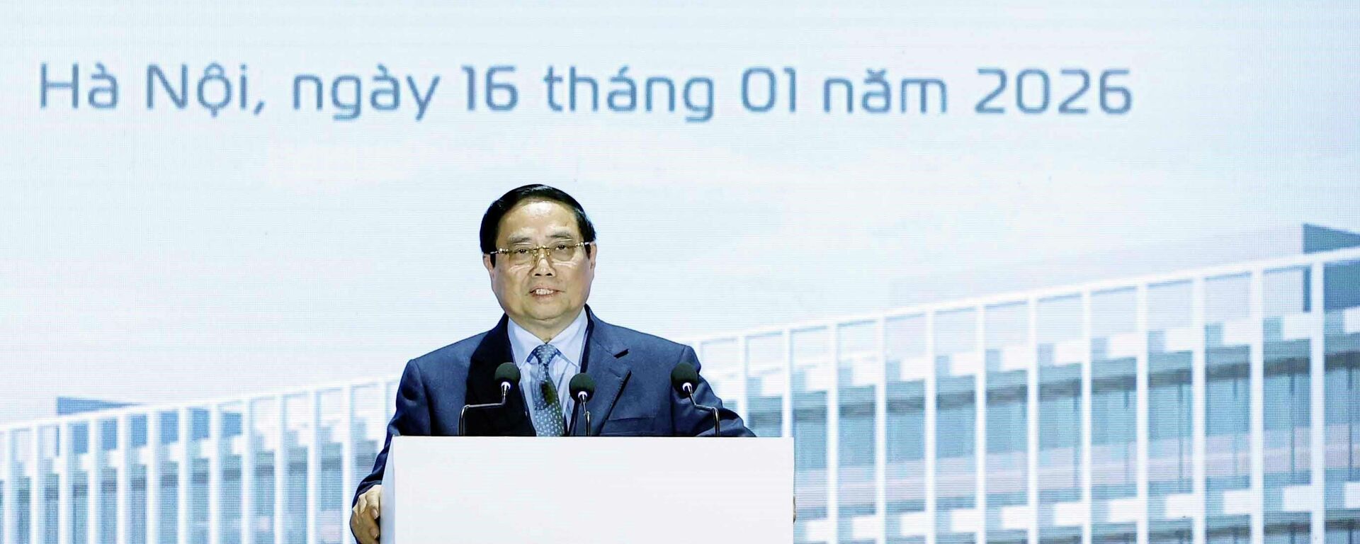 Thủ tướng Phạm Minh Chính phát biểu Thủ tướng Phạm Minh Chính phát biểu - Sputnik Việt Nam, 1920, 24.01.2026