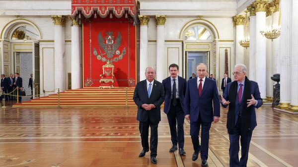 Chuyến thăm làm việc của Tổng thống Vladimir Putin tới St. Petersburg - Sputnik Việt Nam