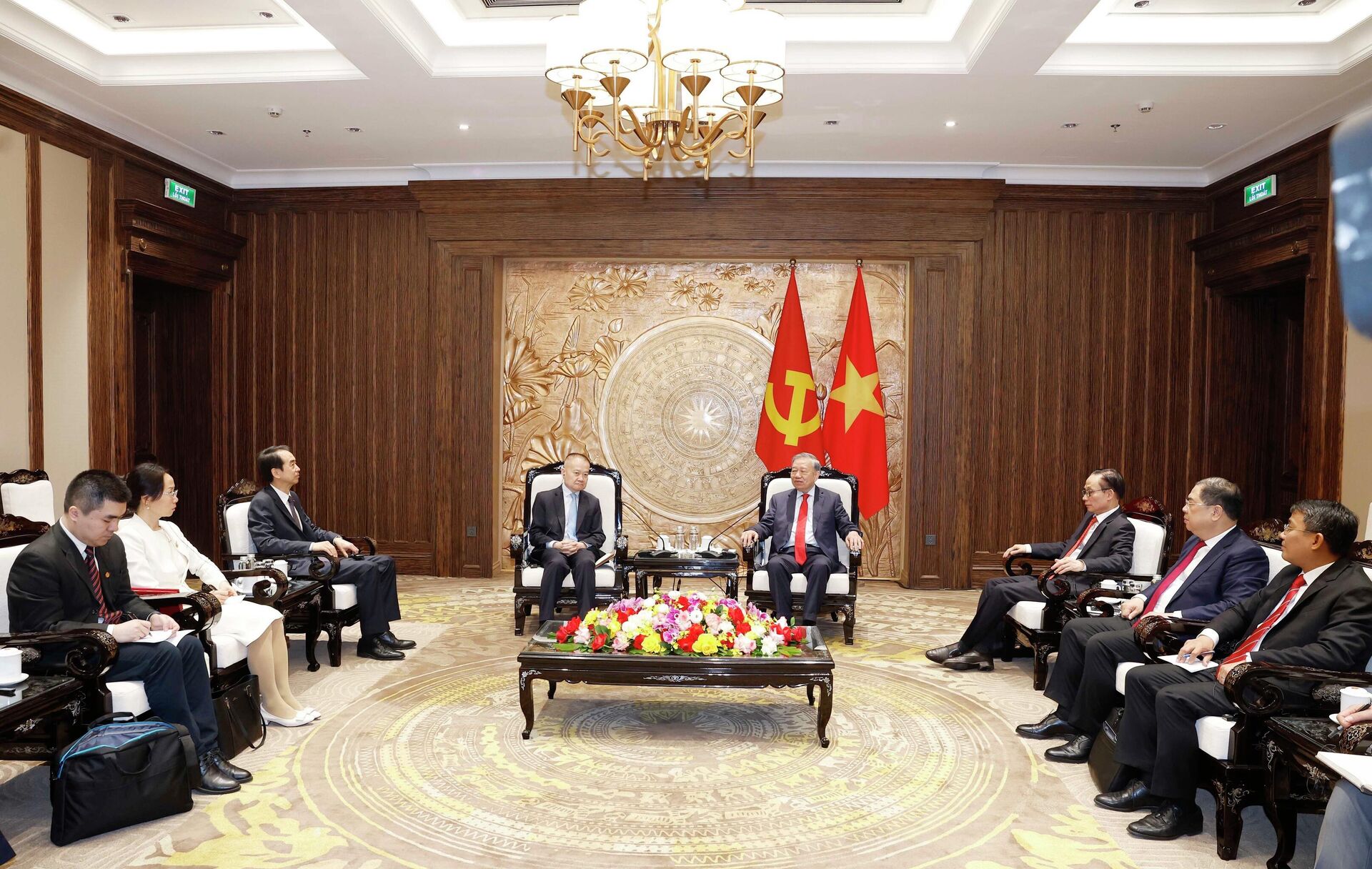 Tổng Bí thư Tô Lâm tiếp đồng chí Lưu Hải Tinh, Ủy viên Trung ương Đảng, Trưởng Ban Liên lạc Đối ngoại Trung ương Đảng Cộng sản Trung Quốc, Đặc phái viên của Tổng Bí thư, Chủ tịch nước Trung Quốc Tập Cận Bình - Sputnik Việt Nam, 1920, 30.01.2026