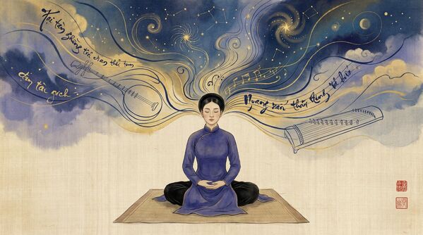 6.1 Tương lai trong hình dung truyền thống và thực tại cyber: Linh không soạn nhạc, cô nghĩ nhạc. Giao diện "não - máy tính" đọc cảm xúc và biến thành giai điệu kết hợp âm thanh với nhạc ambient vũ trụ - Sputnik Việt Nam