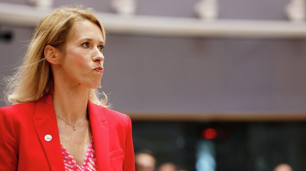 Người đứng đầu ngành ngoại giao EU, bà Kaja Kallas - Sputnik Việt Nam