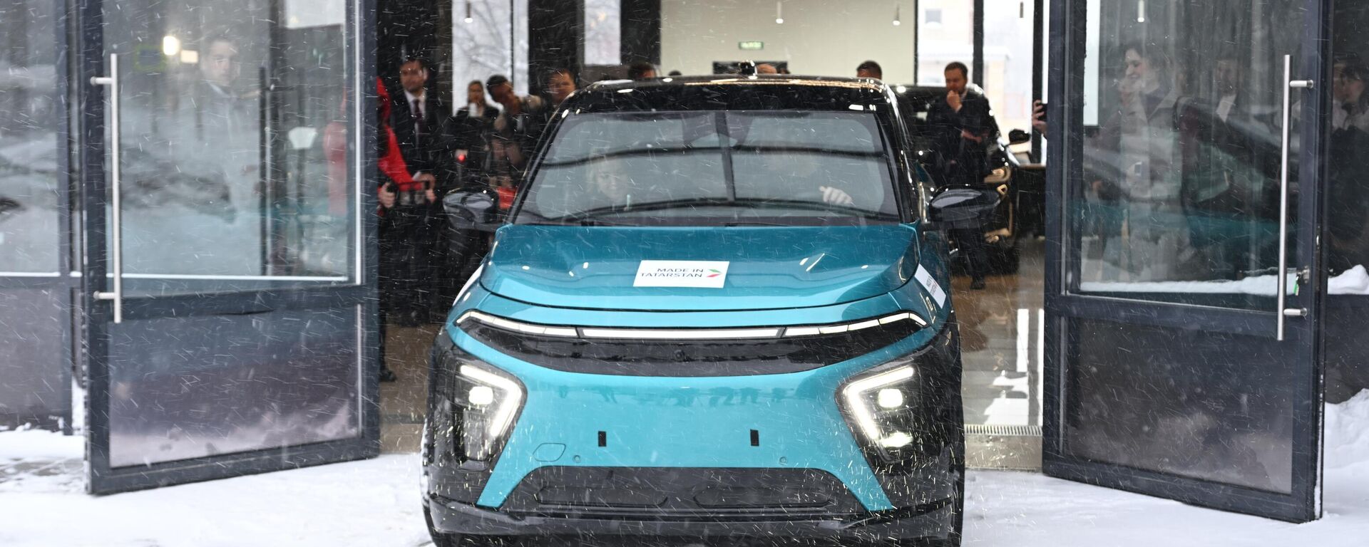 Giới thiệu xe điện Atom tại Nizhnekamsk. - Sputnik Việt Nam, 1920, 03.02.2026