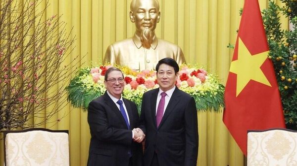 Chủ tịch nước tiếp Đặc phái viên Đảng, Nhà nước Cuba, Bộ trưởng Ngoại giao Cuba - Sputnik Việt Nam