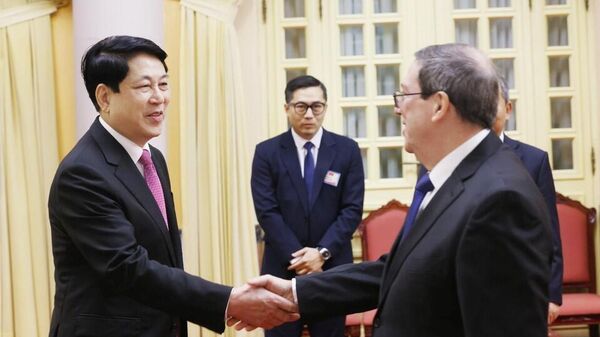 Chủ tịch nước tiếp Đặc phái viên Đảng, Nhà nước Cuba, Bộ trưởng Ngoại giao Cuba - Sputnik Việt Nam