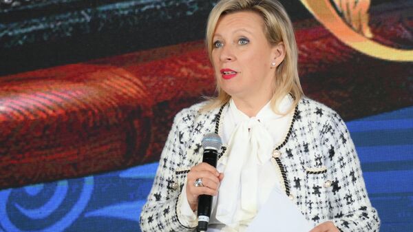 Đại diện chính thức của Bộ Ngoại giao Nga, bà Maria Zakharova - Sputnik Việt Nam