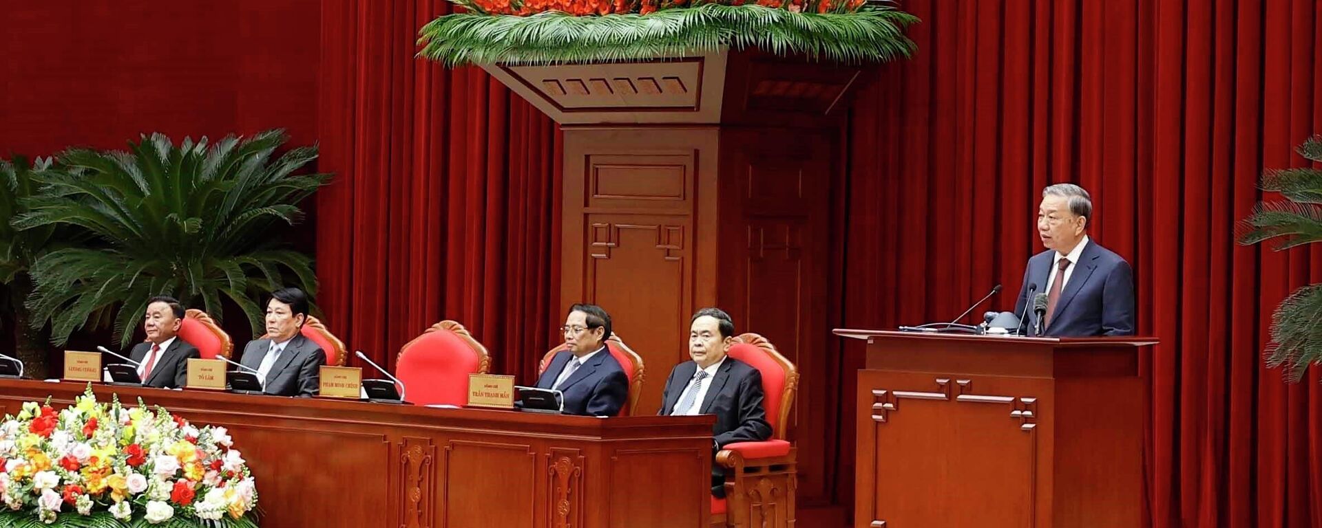 Tổng Bí thư Tô Lâm phát biểu
 - Sputnik Việt Nam, 1920, 04.02.2026