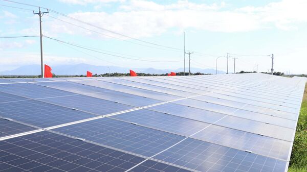 Dự án điện mặt trời Phước Thái do Tập đoàn Điện lực Việt Nam (EVN) đầu tư tại xã Phước Hữu đã được đưa vào vận hành.  - Sputnik Việt Nam