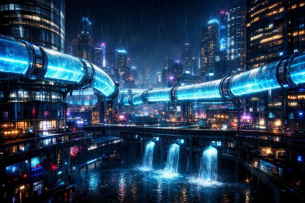 Bộ xương thủy lực thông minh của thành phố - Sputnik Việt Nam