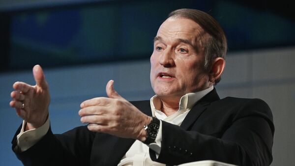 Ông Viktor Medvedchuk, Chủ tịch hội đồng chính trị đảng “Nền tảng đối lập - Vì cuộc sống” - Sputnik Việt Nam