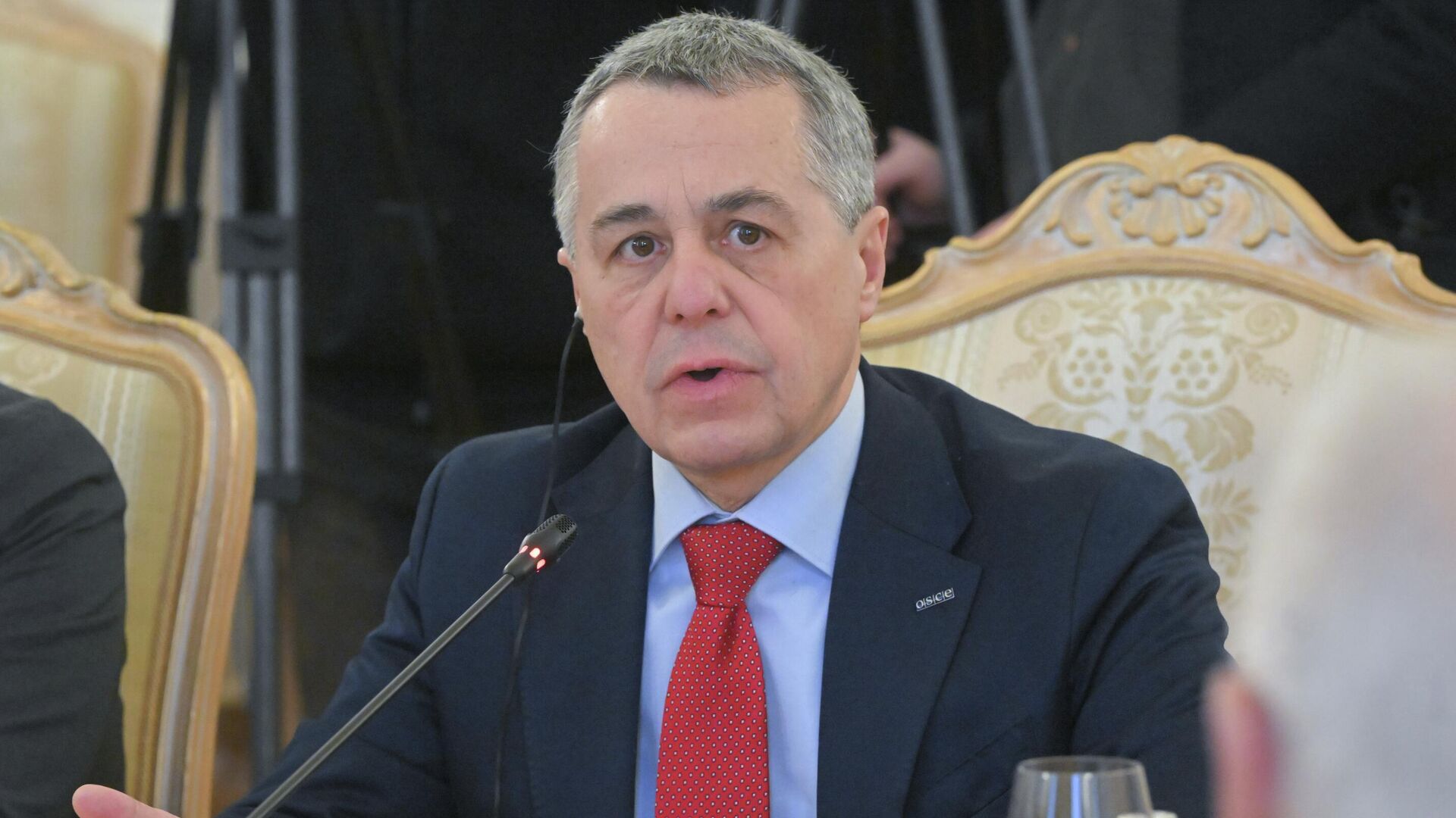 Chủ tịch OSCE Ignazio Cassis Chủ tịch OSCE Ignazio Cassis - Sputnik Việt Nam, 1920, 06.02.2026