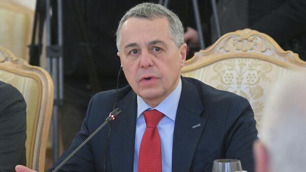 Chủ tịch OSCE Ignazio Cassis - Sputnik Việt Nam