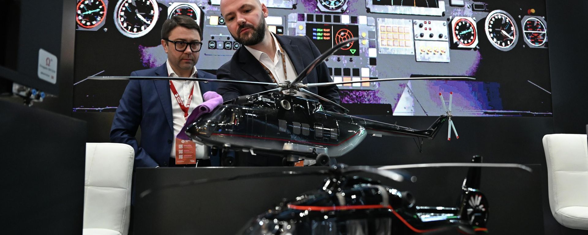 Gian hàng của tập đoàn nhà nước Rostec tại triển lãm công nghiệp quốc tế Innoprom ở Riyadh - Sputnik Việt Nam, 1920, 09.02.2026