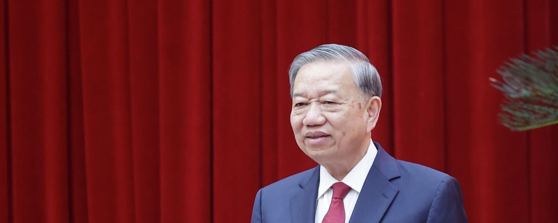 Tổng Bí thư Tô Lâm phát biểu tại cuộc gặp mặt thành viên Tiểu ban chuẩn bị Đại hội XIV của Đảng và Ban Chỉ đạo Tổng kết 40 năm đổi mới - Sputnik Việt Nam, 1920, 10.02.2026