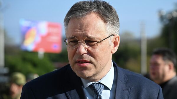 Đại sứ lưu động của Bộ Ngoại giao Nga phụ trách vấn đề các tội ác của chính quyền Kiev, ông Rodion Miroshnik - Sputnik Việt Nam