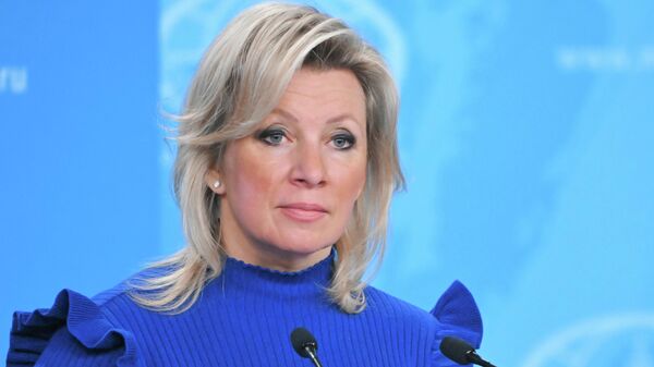 Đại diện chính thức của Bộ Ngoại giao Nga Maria Zakharova - Sputnik Việt Nam