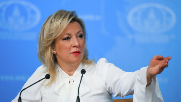Người phát ngôn Bộ Ngoại giao Nga, bà Maria Zakharova - Sputnik Việt Nam