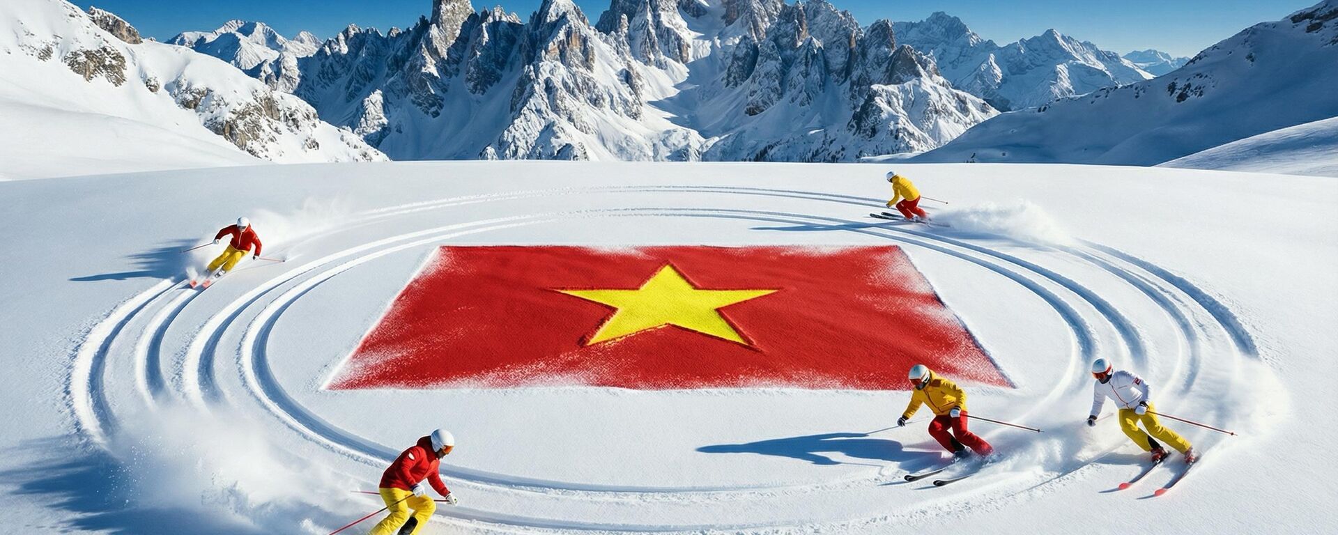 Cờ Việt Nam và các vận động viên - Sputnik Việt Nam, 1920, 12.02.2026