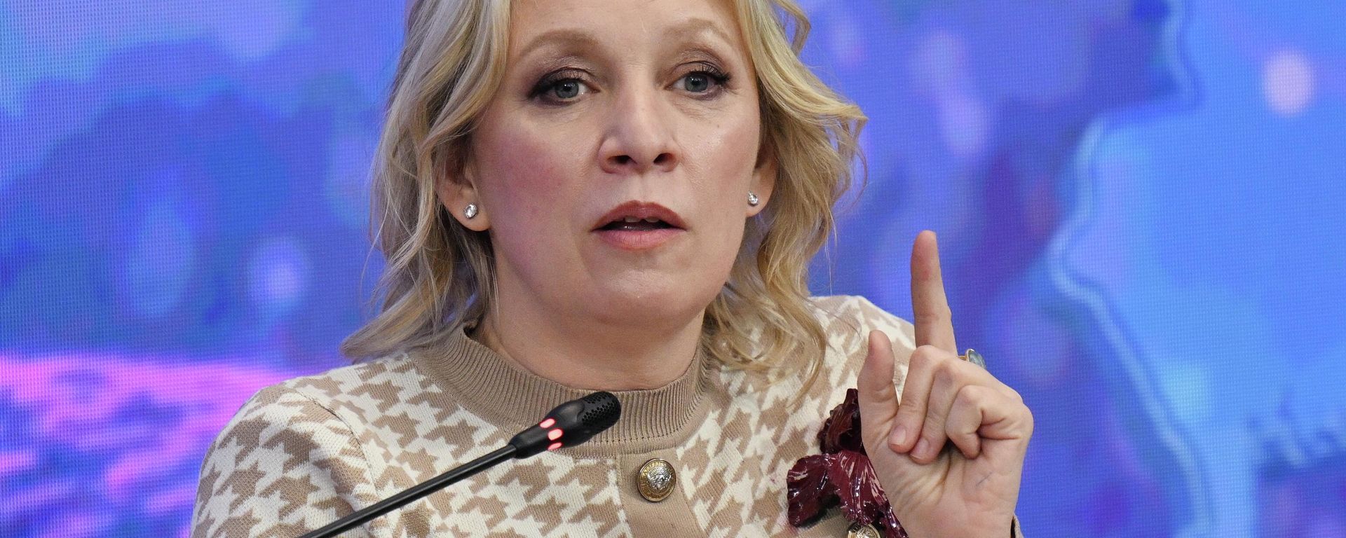 Người phát ngôn Bộ Ngoại giao Nga, bà Maria Zakharova - Sputnik Việt Nam, 1920, 08.07.2026