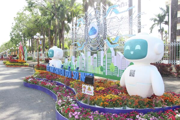 Những hình ảnh trang trí tại Hội Xuân năm 2026 tại phường Bạc Liêu - Sputnik Việt Nam