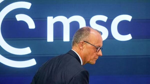 Thủ tướng Đức Friedrich Merz phát biểu tại Hội nghị An ninh Munich - Sputnik Việt Nam