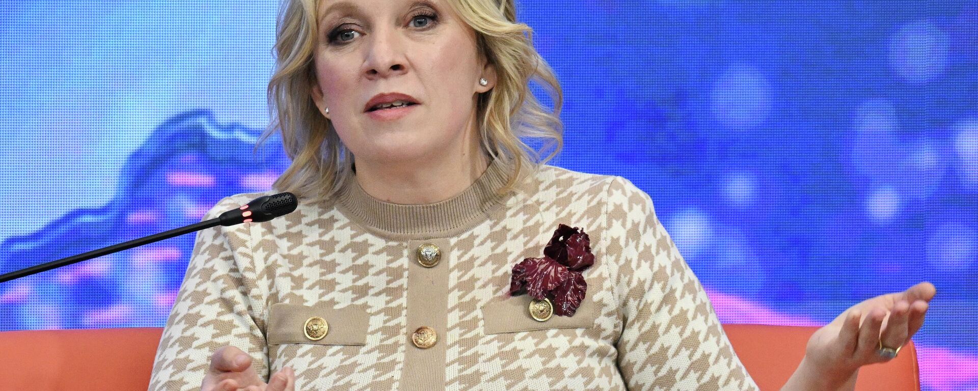 Người phát ngôn Bộ Ngoại giao Nga, bà Maria Zakharova - Sputnik Việt Nam, 1920, 14.02.2026