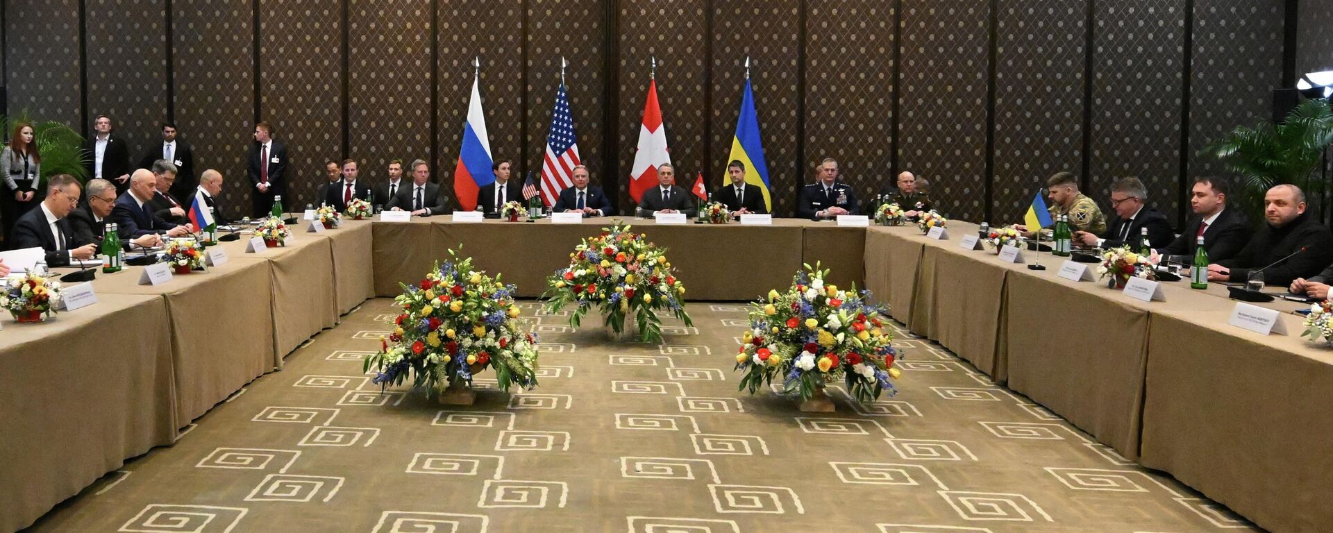 Cuộc đàm phán ba bên giữa Nga, Hoa Kỳ và Ukraina tại Geneva - Sputnik Việt Nam, 1920, 19.02.2026