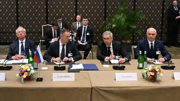 Cuộc đàm phán ba bên giữa Nga, Hoa Kỳ và Ukraina tại Geneva - Sputnik Việt Nam