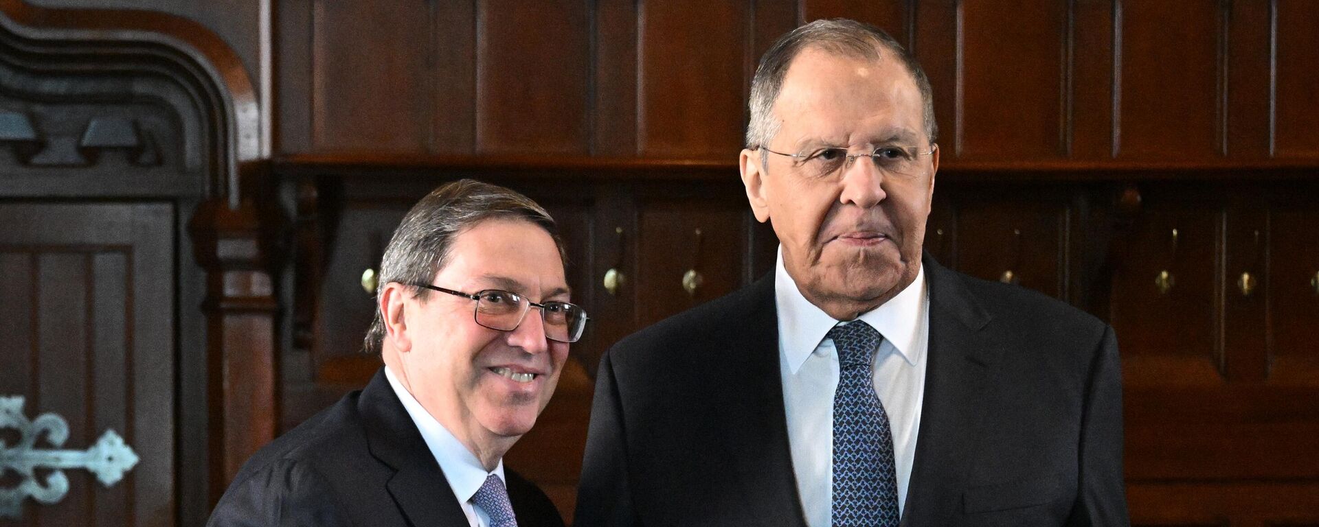 Ngoại trưởng Nga Sergei Lavrov gặp Ngoại trưởng Cuba Bruno Rodríguez Parrilla - Sputnik Việt Nam, 1920, 18.02.2026