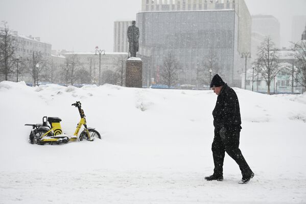 Tuyết rơi ở Moskva - Sputnik Việt Nam