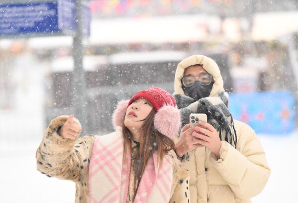 Tuyết rơi ở Moskva - Sputnik Việt Nam