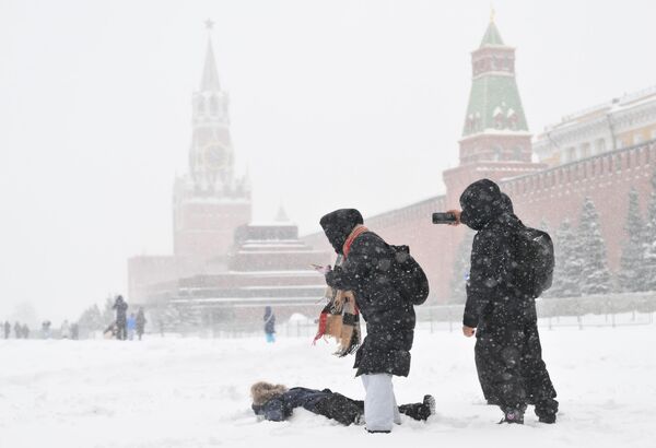 Tuyết rơi ở Moskva - Sputnik Việt Nam