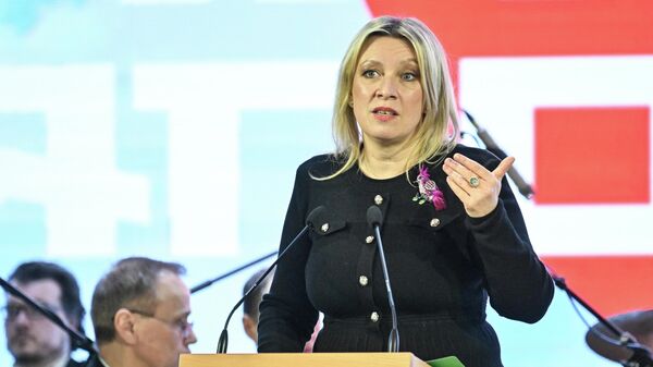 Bà Maria Zakharova, Người phát ngôn Bộ Ngoại giao Nga - Sputnik Việt Nam