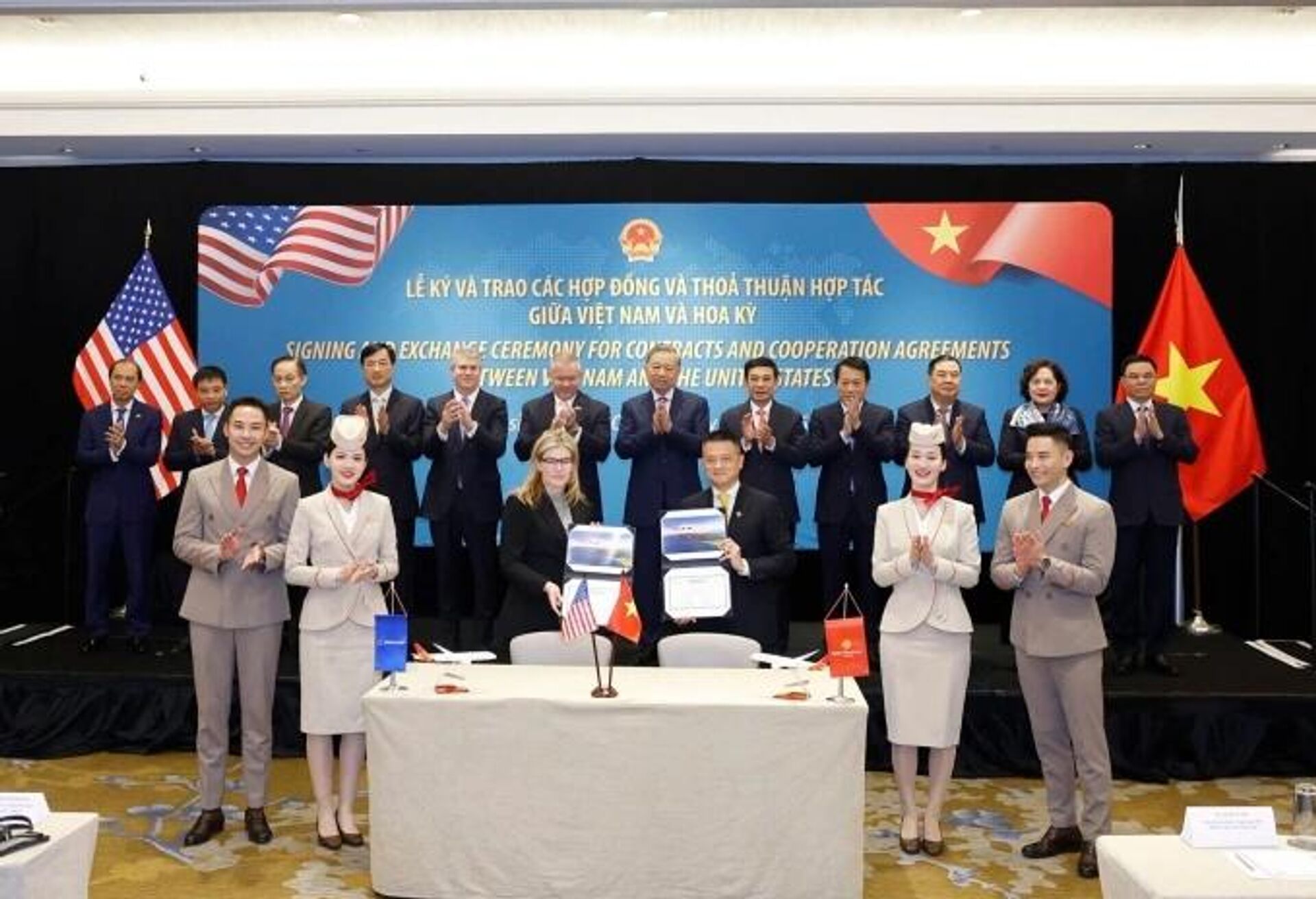 Sun PhuQuoc Airways ký thỏa thuận mua tàu bay trước sự chứng kiến của Tổng Bí thư Tô Lâm ngày 18/2 - Sputnik Việt Nam, 1920, 21.02.2026